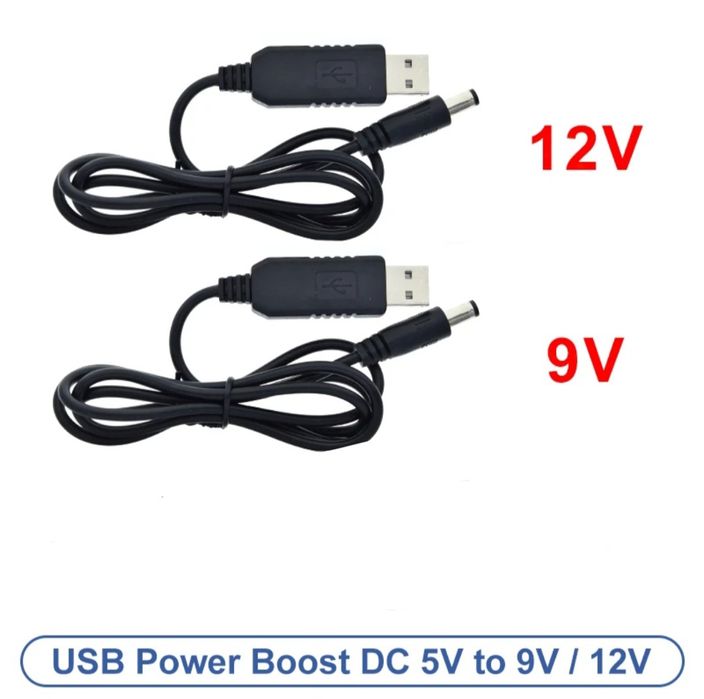 Інтернет від павербанка. USB кабель-адаптер DC 9V, 12V