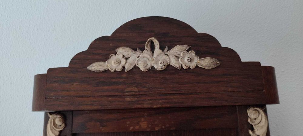 392 Zegar wiszący mechaniczny Junghans z 1933 roku - antyk