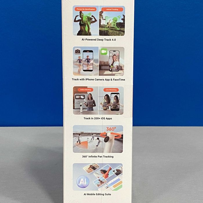 Insta360 Flow 2 Pro (White) - SELADO - 3 ANOS DE GARANTIA