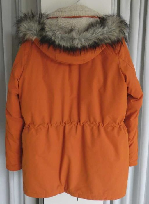 Casaco Abercrombie & Fitch Ultra Parka Laranja - Tamanho M