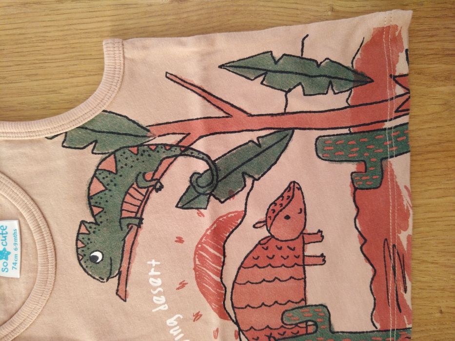 Koszulki chłopięce, rozmiar 74