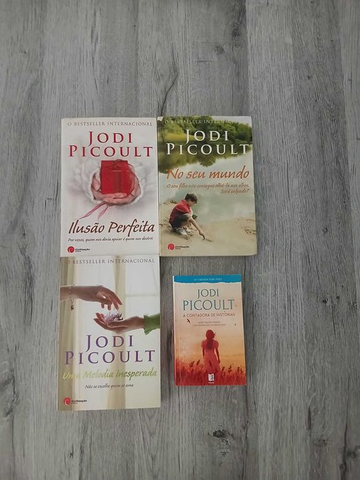 Conjunto de 4 Livros | Autora Jodi Picoult