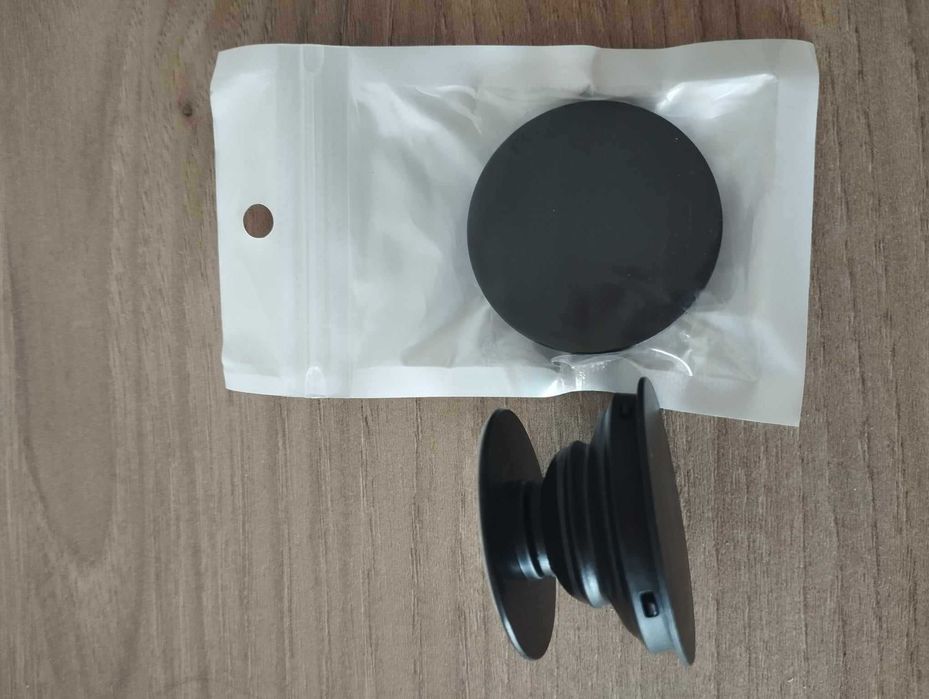 Pop Socket uniwersalny uchwyt na telefon komórkowy Czarny 2 sztuki