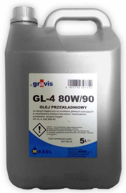 Olej przekładniowy HIPOL GL4 80W90 5L Radom 'wysyłka