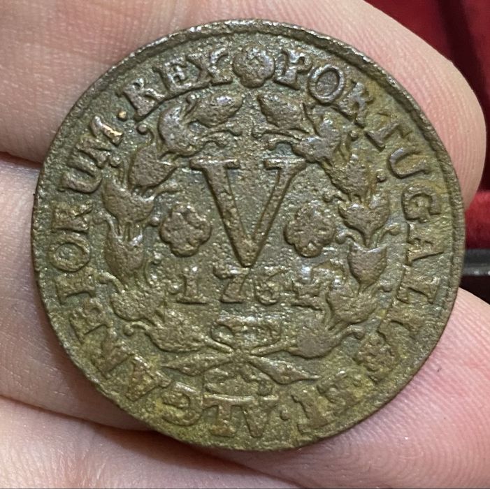 V Reis Coin of D. Jose I - 1764