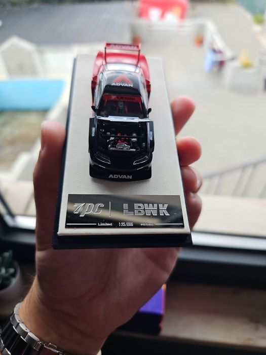 Nissan Silvia LBWK Advan 1/64 TPC