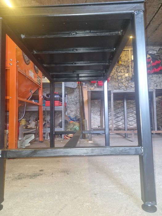 Stół warsztatowy blat z blachy