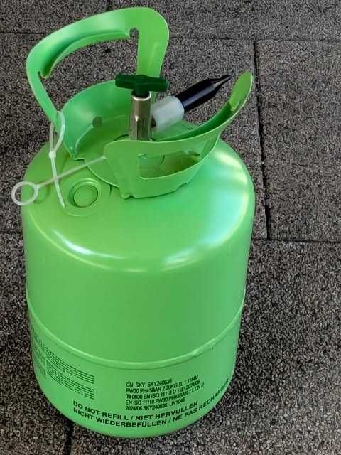 Butla gazowa po helu
