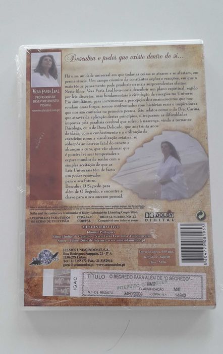 4 DVD' ainda selados. 2€ cada. Ideal para ver nas férias!