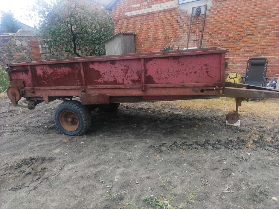 Rozrzutnik obornika jednoosiowy