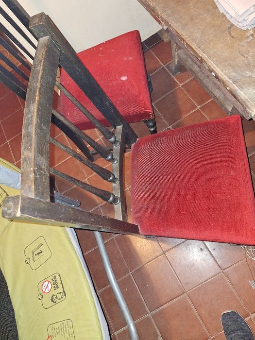 Cadeiras rústica antiga