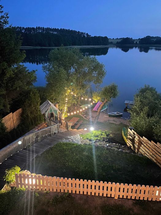 Dom Wiejska Chata Mazury Dłużec 15/16 osób jezioro