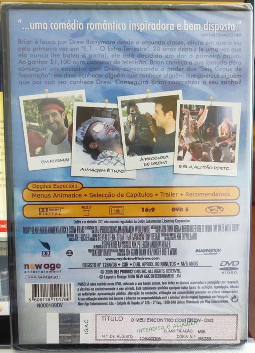 O Meu Encontro com Drew - My Date with Drew - 2004 - DVD