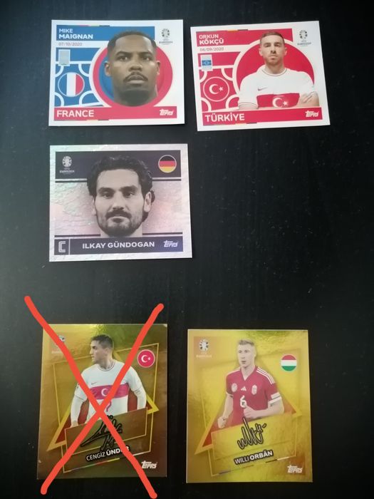 Vendo cromos euro 2024 Topps