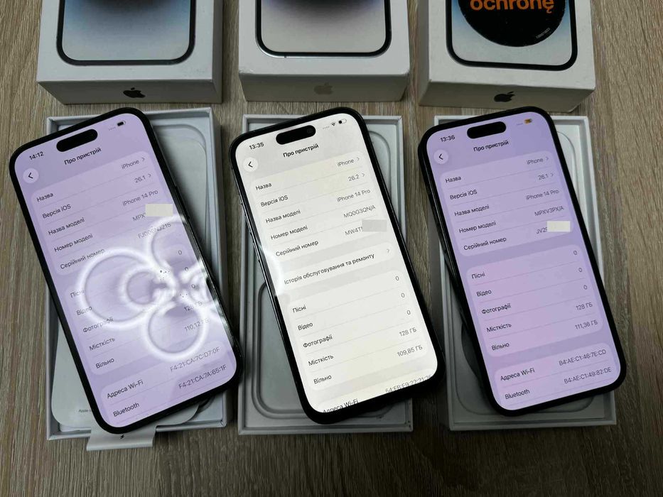 Європа 449$ Apple iPhone 14 Pro 128gb Neverlock Батарея 94% Гарантія