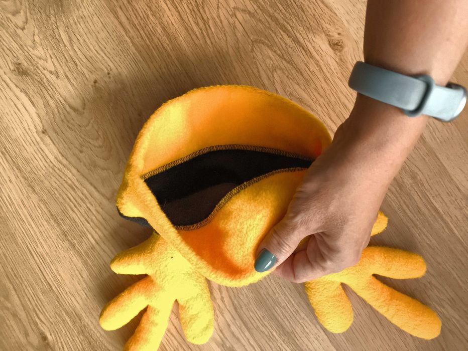 Czapka z rogami renifera