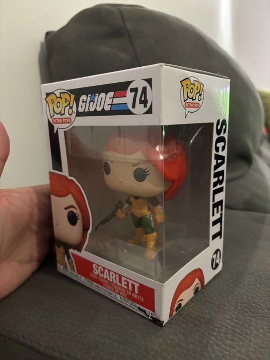 Funko Pop Retro Toys G.I.Joe 74 Scarlett - Novo, Selado