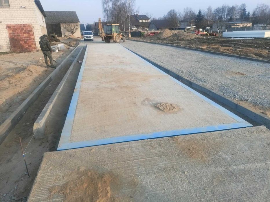 Waga Samochodowa WS-3x8 8 m 30 ton ŁĘCZYCA