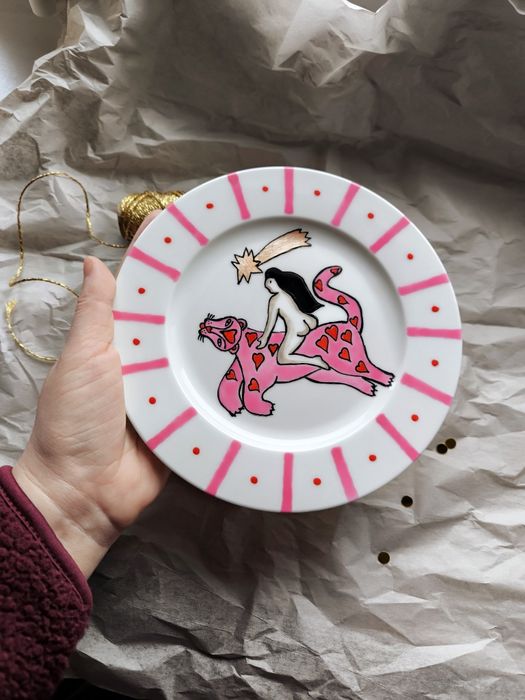 Інтер'єрна тарілка в стилі Gunia