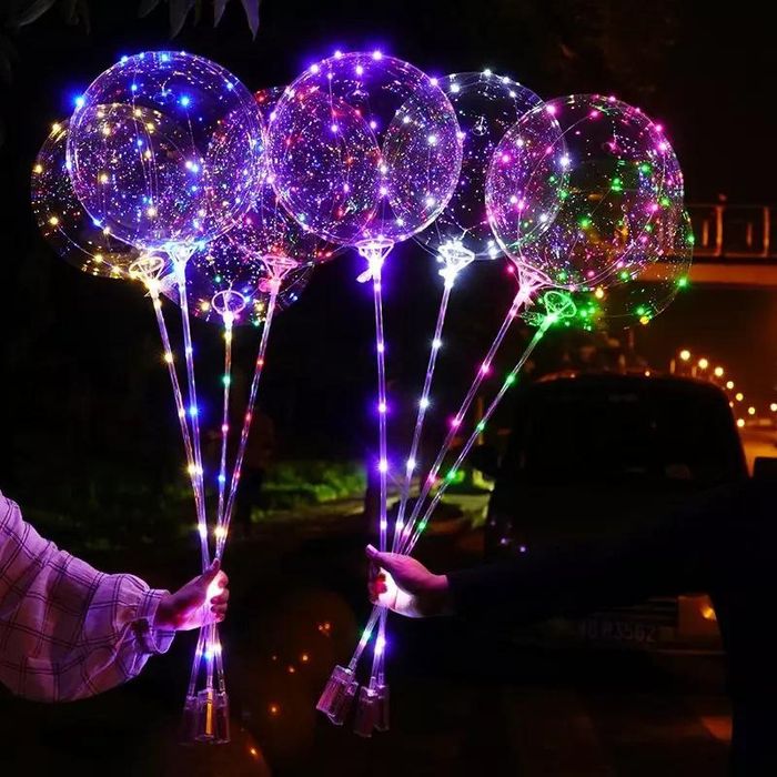 Świecące balony LED
