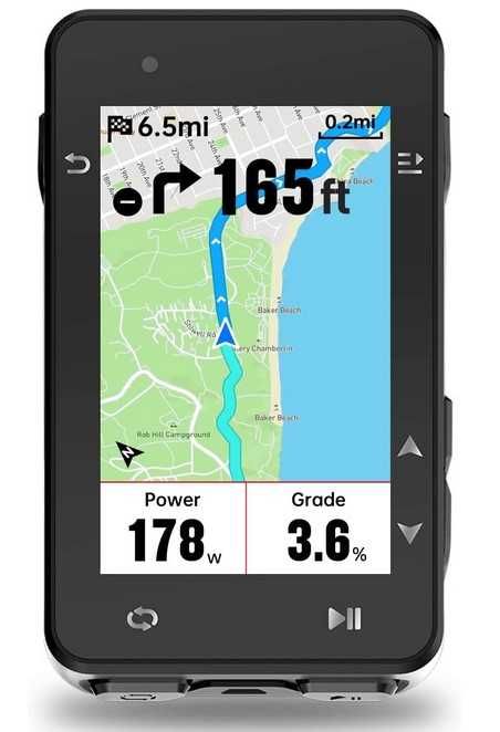 Ciclocomputador 630S GPS para Bicicletas e Motos, Bateria 45h