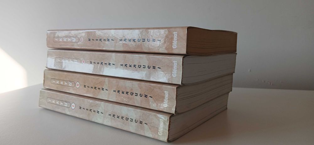 Mangá Ikkyu, Hisashi & Sakaguchi, Lote de Início da coleção do 1 ao 4