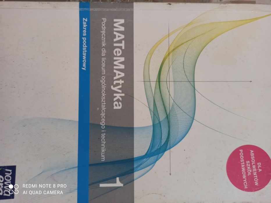 Matematyka 1 zakres podstawowy Nowa Era