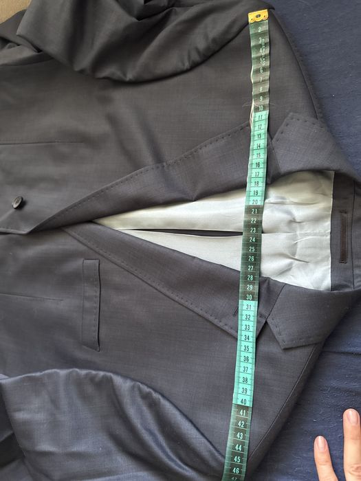 Чоловічий костюм синій