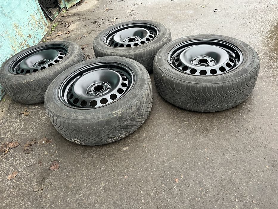 Продам диски з резиною 5/112 Р-16