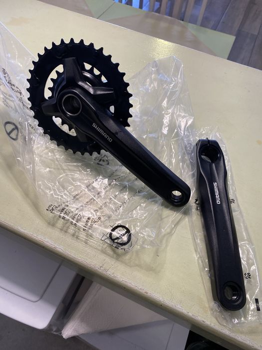 Pedaleira Shimano 2 velocidades