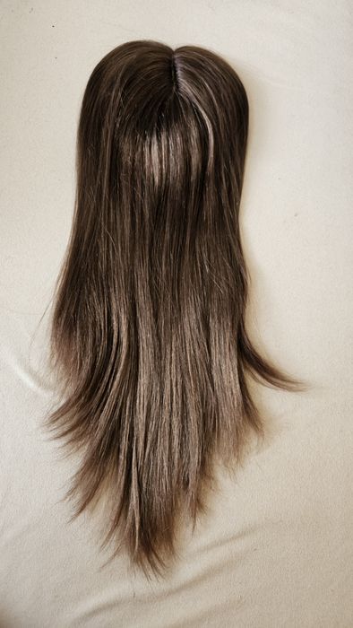 Накладка, топер на голову, натуральне волосся