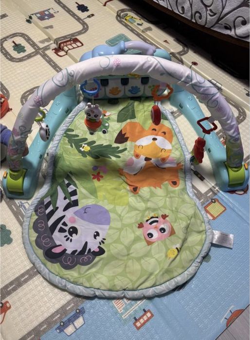 Розвиваючий килимок з музичною панеллю  hola toys поляна казок