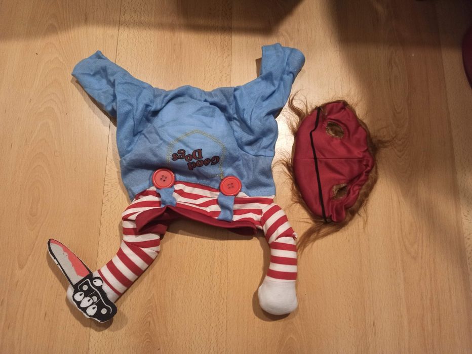 Fato Traje Cão Gato Carnaval Halloween
