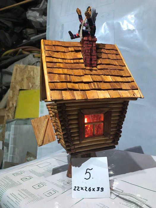 Продам нічний світильник "Казковий будиночок". Ручна робота