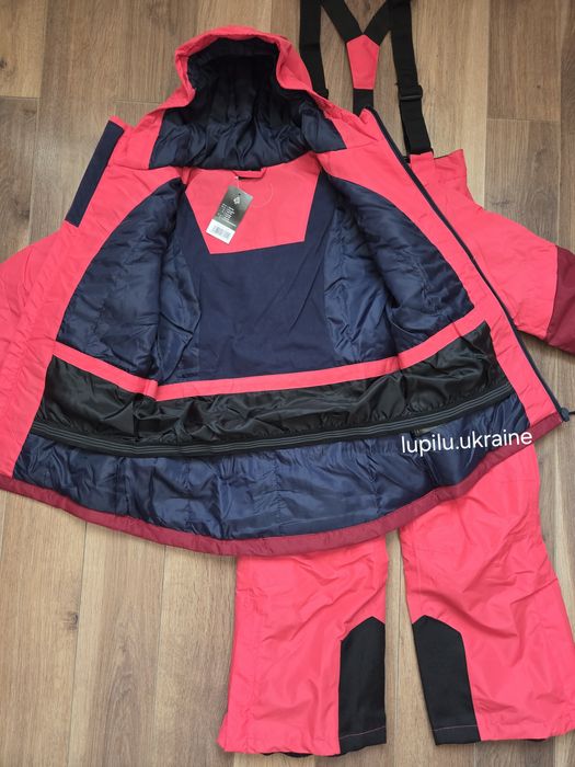 Crivit 134/140 лижний термо комплект на дівчинку комбінезон зимовий