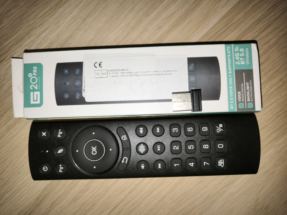 Comando G20s para Android TV/PC BT+USB