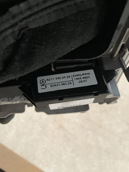 Ramka Dekor mieszek zmiany biegow E klasa w211 lift Cls w219