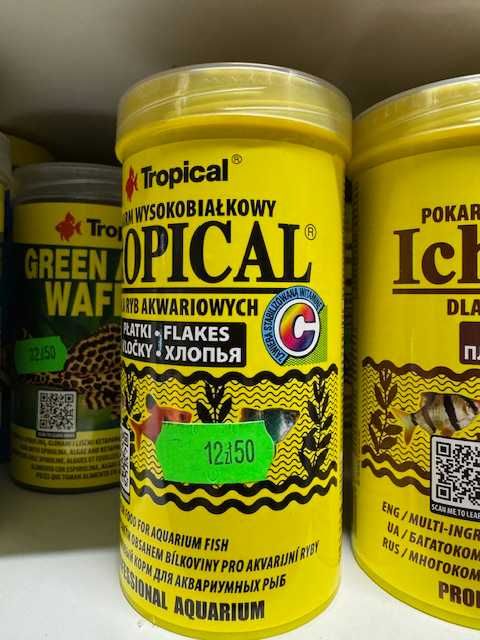 Tropical  200g/1000ml  karma dla ryb GRUBY KOCUR sklep zoologiczny
