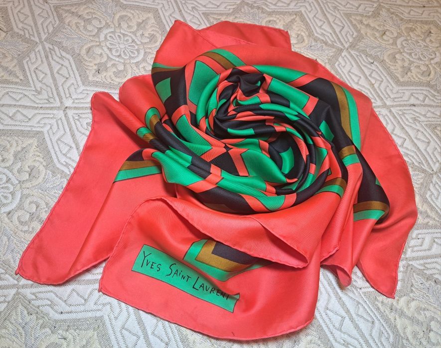 Yves Saint Laurent silk