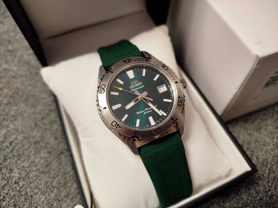 40 мм Orient Mako Sports RA-AC0Q11E30B скло сапфір механіка годинник