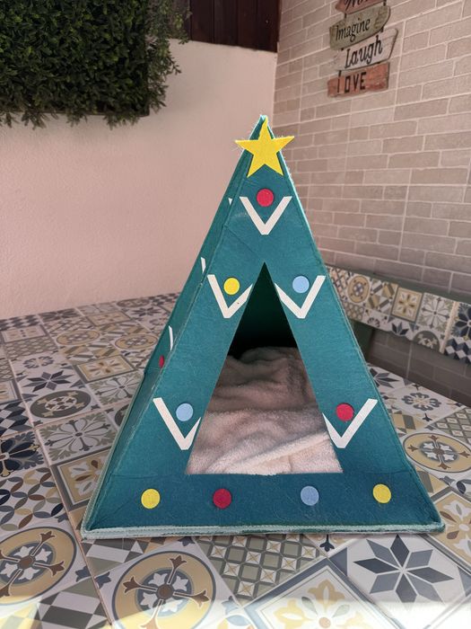 Cama de gato natalícia