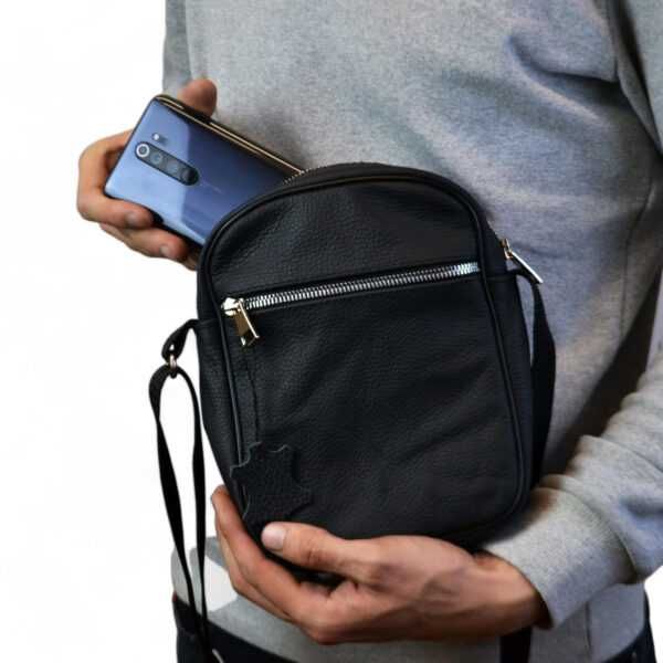 Якісна шкіряна сумка 4 м