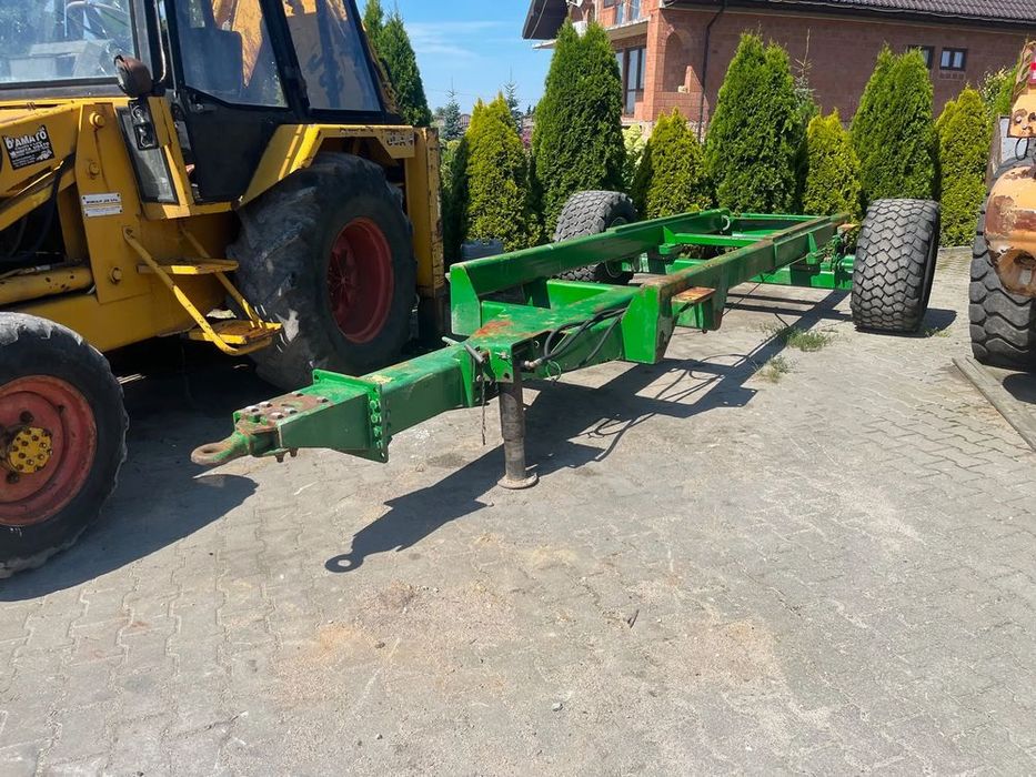 tandem pod wywrot kiper beczkę lawetę
