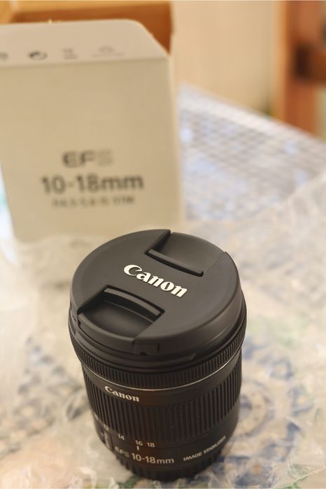Lente Canon 10-18mm