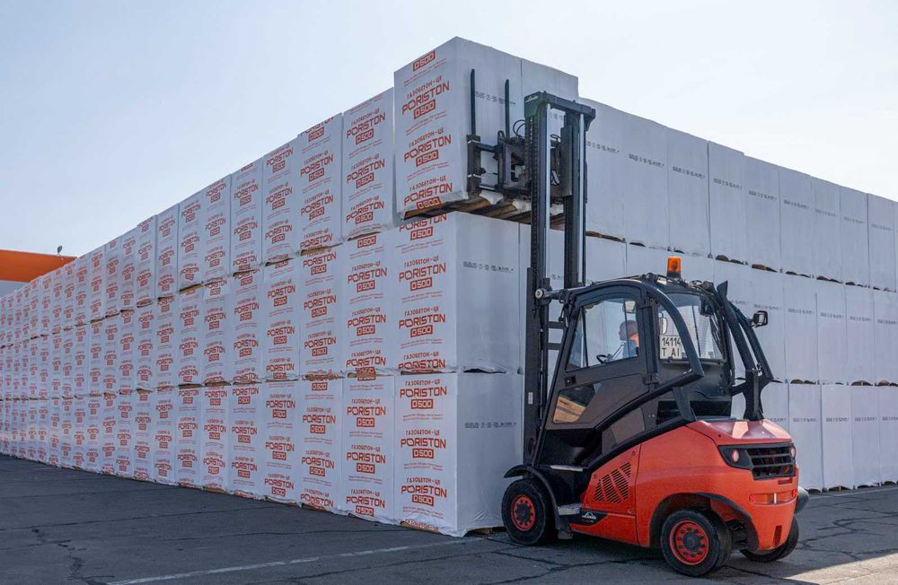 Газоблоки PORISTON,AEROC! Доставка-СКОЛЕ та район