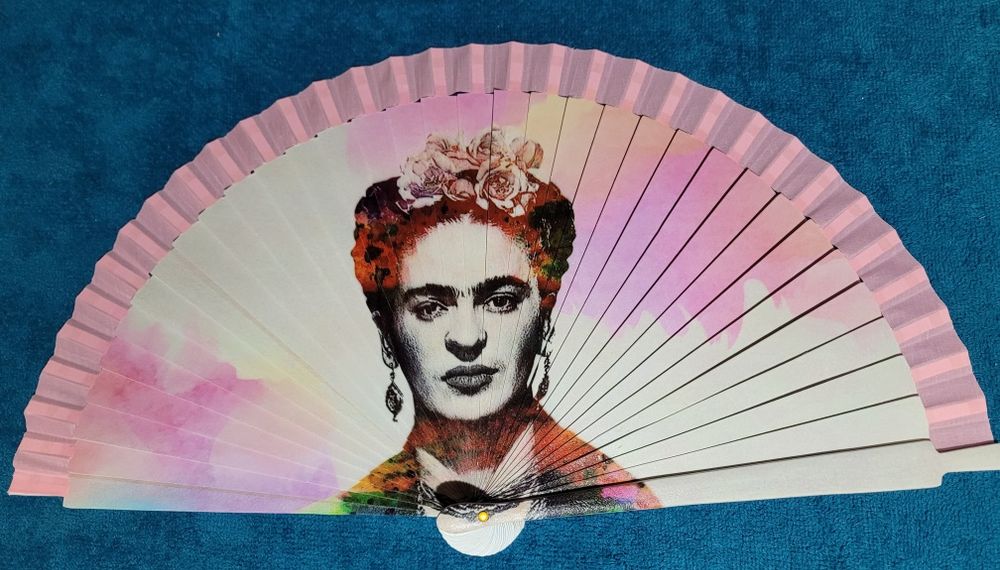 Wachlarz Frida Kahlo
