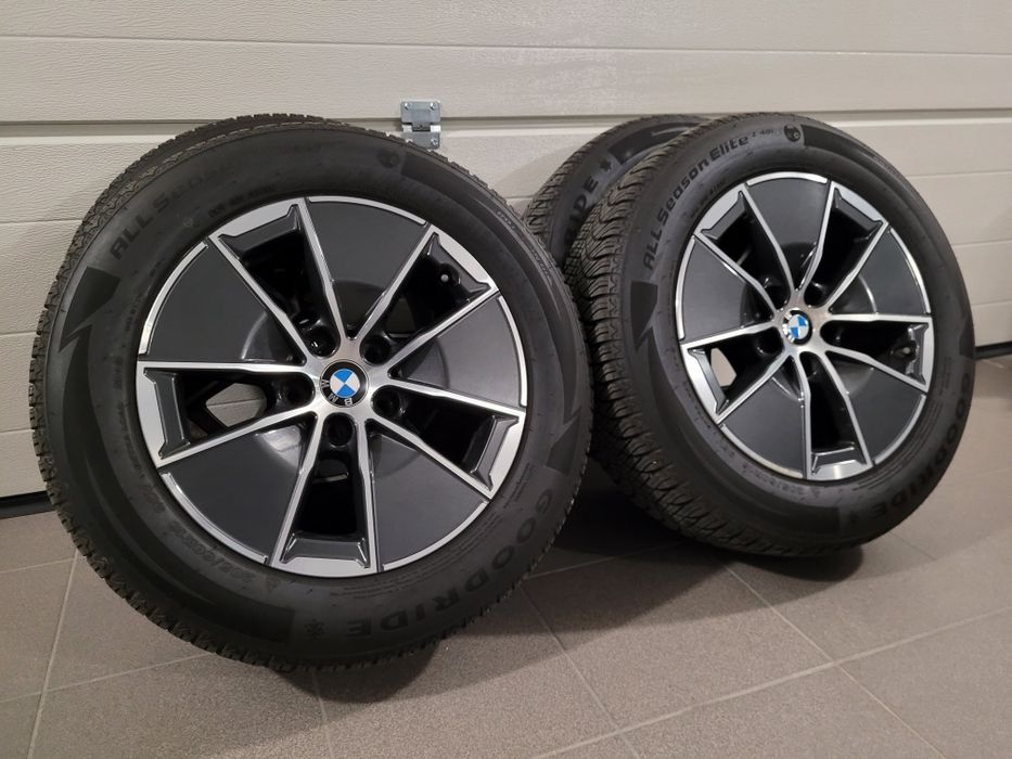 FELGI BMW 16 cali + opony całoroczne + CZUJNIKI