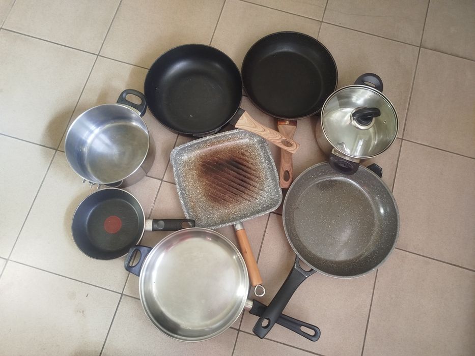 Zestaw  patelni + garnki