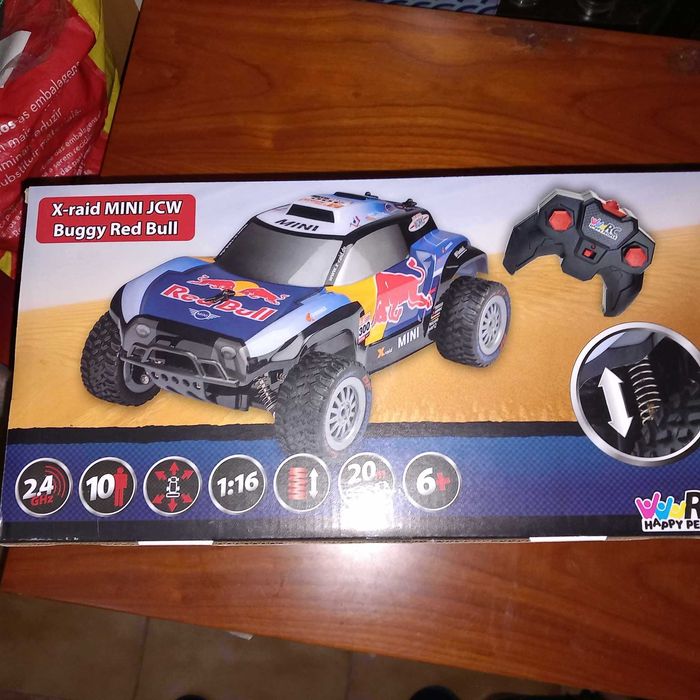 Mini JCW X-Raid 1:16 RC NOVO com 35% de desconto