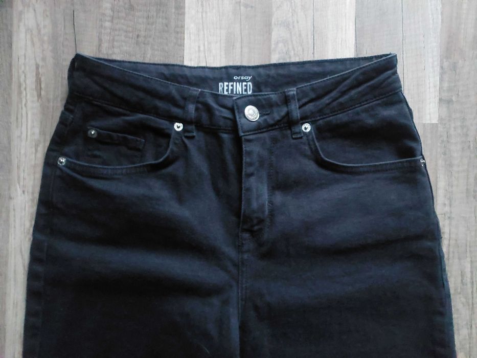 Czarne jeansy Orsay 36